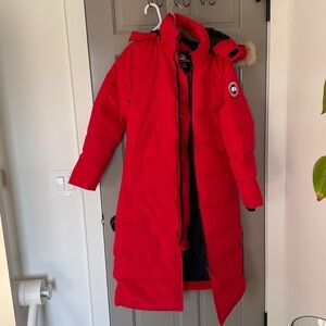 Canada Goose Women's Mystique Red Parka